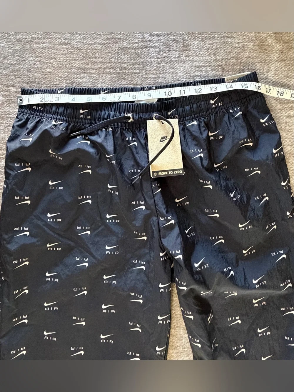 Nike Air Women’s Woven Tracksuit Set Jacket + Jogger Pants Black/White NWT